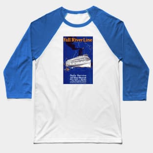 1920 Fall River Line Baseball T-Shirt